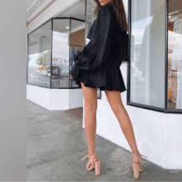 Acler Bateau Neckline Mini Dress - Picture 7 of 7